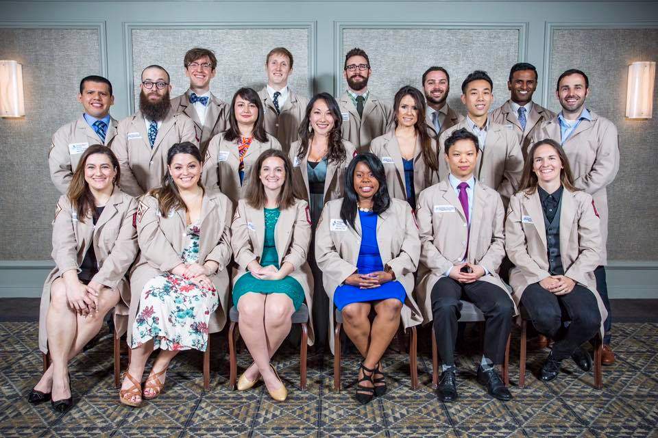 Dr. O'Neal in residency: