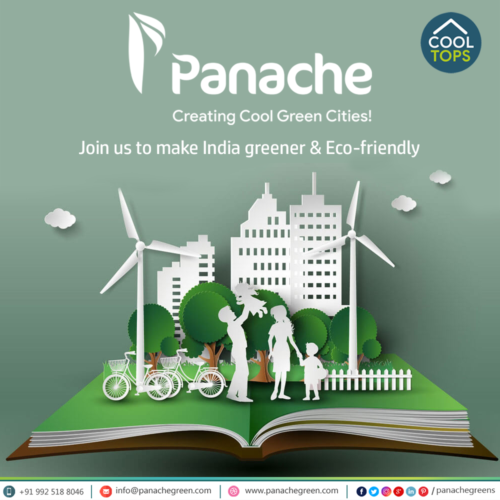 panachegreens's tweet photo. Panache Green is helping industries and citizens to be green in their mission by offering environment-friendly products and services. For more details, visit https://t.co/sjvFWbcTOr #panachegreen #cooltops #cool #green #cities #vadodara #CoolRoofing #RoofCooling #Solutions https://t.co/I31w1Rger6