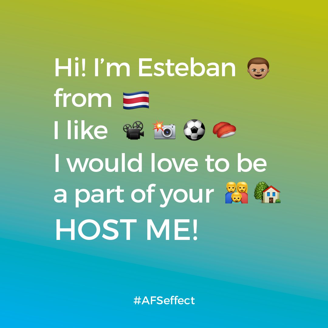 AFSRSA's tweet photo. There is a young person waiting for a great host family like yours. All you need is space in your heart and in your home. Learn how to become an AFS host family at https://t.co/ARXNTKICoS #AFS #HostFamily #StudyAbroad #ExchangeYear https://t.co/GlKz4nGDGP