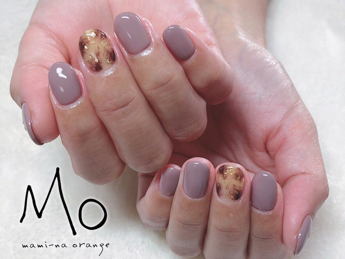 マミーナオレンジ Twitterren お客様ネイル 錦糸町 錦糸町ネイルサロン ネイルサロン ノンサンディング ジェルネイル Paragel パラジェル マミーナオレンジ 秋冬ネイル べっ甲ネイル