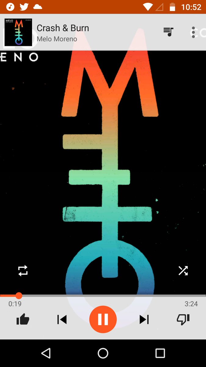 AriiaH27's tweet photo. #Crash&amp;Burn es una canción que desde el primer momento que la escuché me transmitió tranquilidad y amor. Gracias @melomoreno por esta hermosa canción ❤️ . Se ha convertido en mi favorita de #Colours💞 Denle mucho amor a este bello material de Melo🙏🎤🎶 https://t.co/JXfZUcvRBd