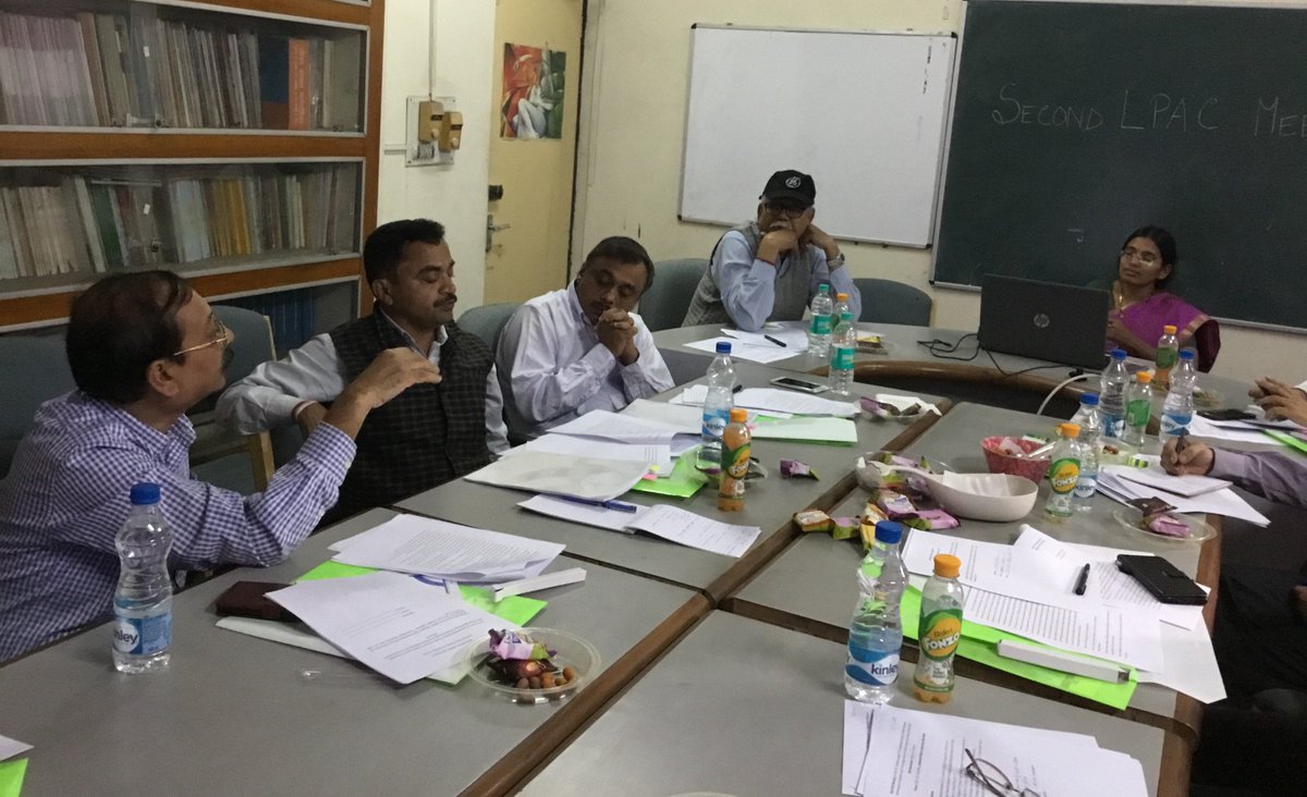IndiaSTS's tweet photo. .@IndiaSTS organized 2nd LPAC Meeting for the #DST-funded research project
"A Comparative Study of #India's #ResearchPerformance in Scientific and Technology Areas of #CleanEnergy and #Water (2006-2016): A #Scientometric Study"
#SDG6 #SDG7 #SDG13 #Altmetrics https://t.co/GMtEZg4krY