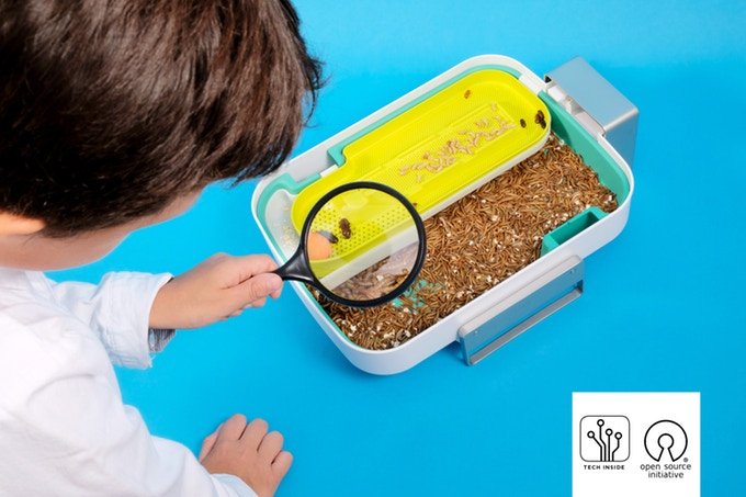 Livinfarms's tweet image. Our next #Kickstarter is launched!!!!!🤟
Let's see what it is!
&amp;gt;&amp;gt; bit.ly/HiveExplorer
Don´t miss out 🙃 to support people around the world co-creating a healthy planet😍

#STEM #education #edibleinsects #recycling #foodwaste #fertilizer #protein #startup #crowdfunding