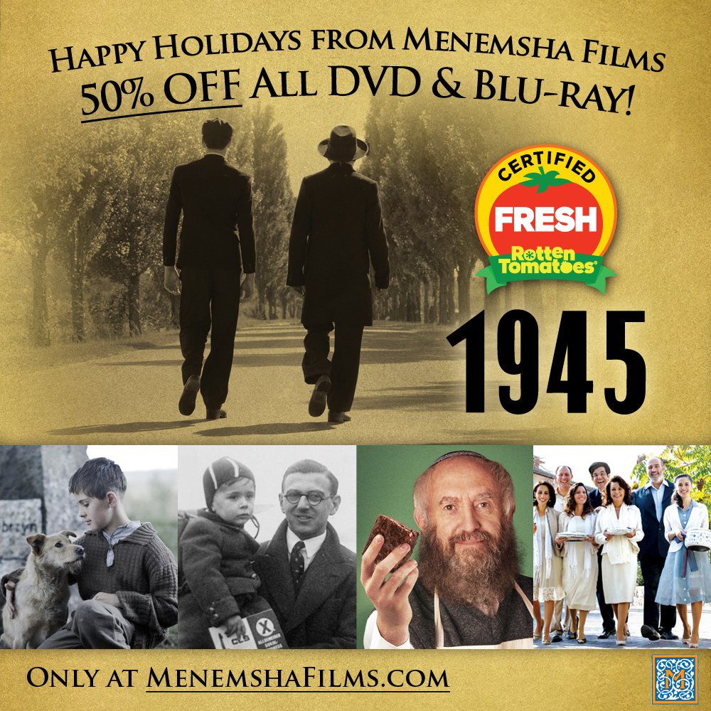 This #Holiday, give the gift of great films. 🎁

ALL of our award-winning titles on DVD and Blu-ray are 50% OFF for a limited time, only at the MenemshaFilms.com Store!