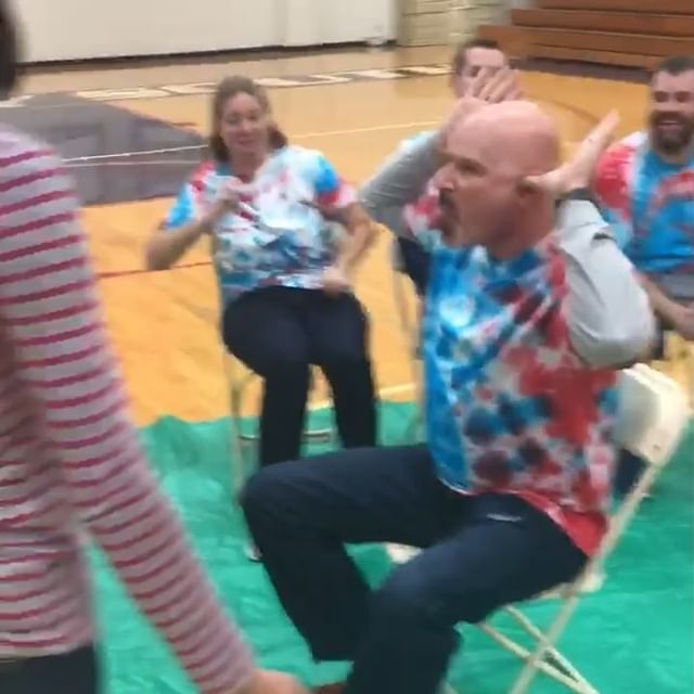 PatriotPride76's tweet photo. Thanks to Mr. Simon, Dr. Sebold, Mr. Nichols, and Mr. Ludlow for being such great sports and helping us raise some #cashforcancer 🥧😂👍#psouthproud #pieface https://t.co/lHJR7vLUr7 https://t.co/m21ffTfM6B