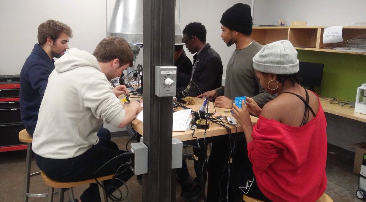 #NSBEMac Soldering Workshop. Thank you to those who came out.