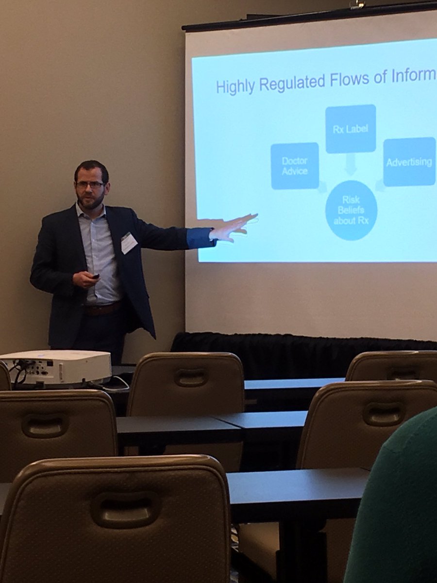 jakebyl's tweet photo. Excited to throw my thoughts on risk perceptions in the mix at #sea18. Strong panels in both #LawEcon and #Aere https://t.co/RWY3IShbvu