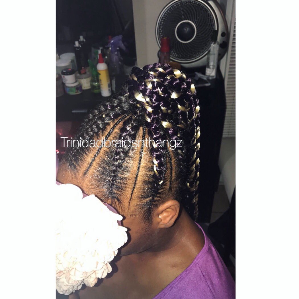 Tbraidsnthangz's tweet image. Big cornrow updo #cornrowupdo #braidedponytail #cornrowponytail #cornrowsinaponytail #cornrows  #cornrowsla #feedinbraidsla #rastafri #rastafribraid #feedincornrowsla #feedincornrows #bigfeedins #labraider  #cornrow #feedinbraids #feedins #losangeles #southlosangeles #la