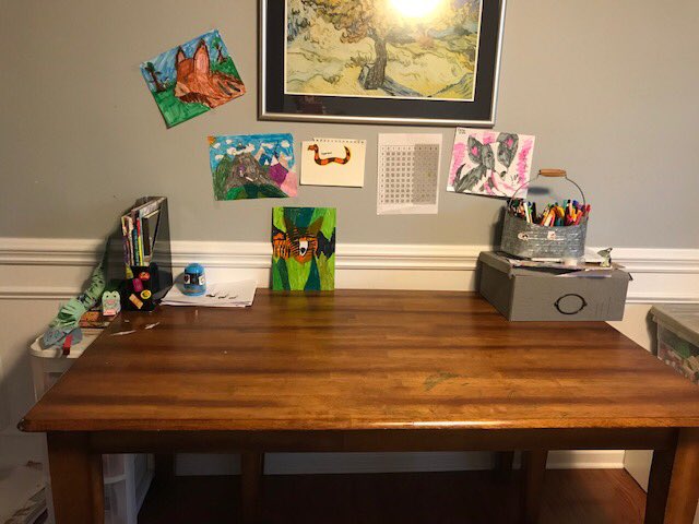 estelleprinz's tweet photo. Teaching kids that their responsibilities should be completed without burdening others. Here are some pics of neat and tidy rooms and proud students. Taking care of business. #PantersEngaged #pkesadmin https://t.co/iRkXMNjn1l