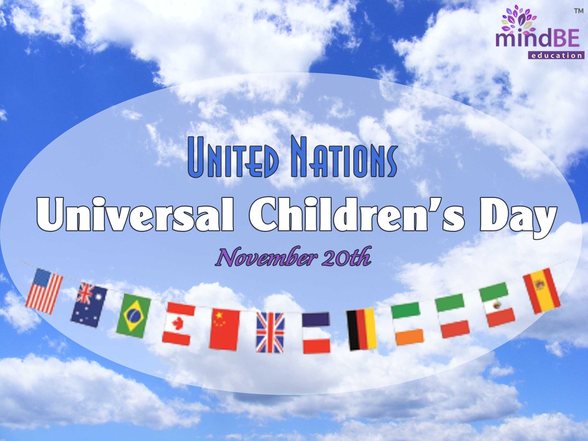 HelenMaffini's tweet photo. Happy Universal Children’s Day!!! #unitednations #childrensday #mindbe https://t.co/7tHxcoFEI3