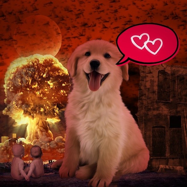 SHTSgame's tweet photo. He had the best intentions... Oops!

How would you respond? Vote!

A) paint a portrait
B) hide the evidence
C) call Mom
D) rain dance

#SHTSgame #bae #friends #friendship #love #life #laugh #dogs #pandemic #plague #world #kickstarter #scenario #photoshop #photo #dog #goodboy https://t.co/ZMnDwHQONf