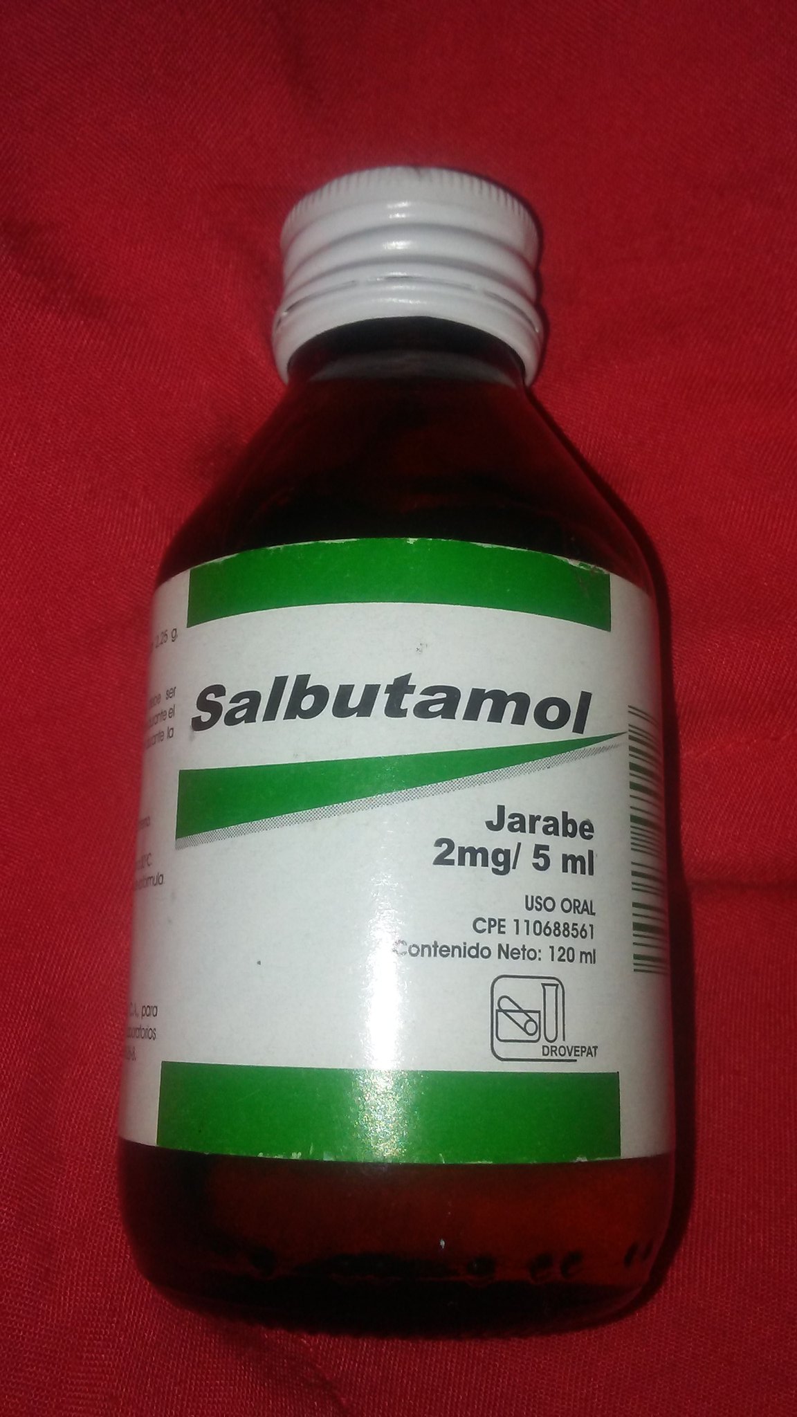 Precio de salbutamol jarabe