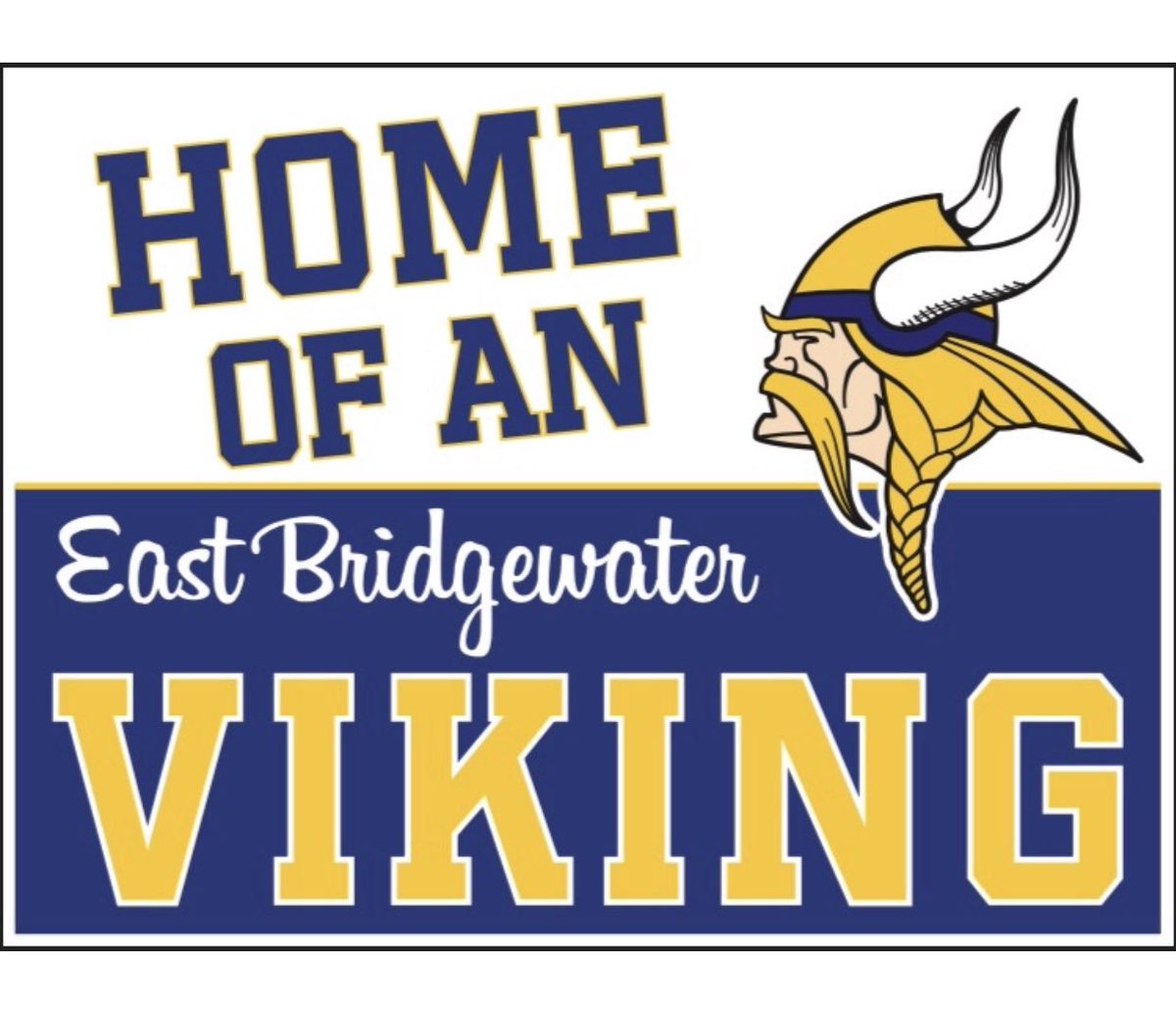 EBHS_2019's tweet image. We are selling lawn signs at Christmas on the Common this year for $15 each. Design of the signs is below! We will be located in the gym🎄🎅🏻📯🦃