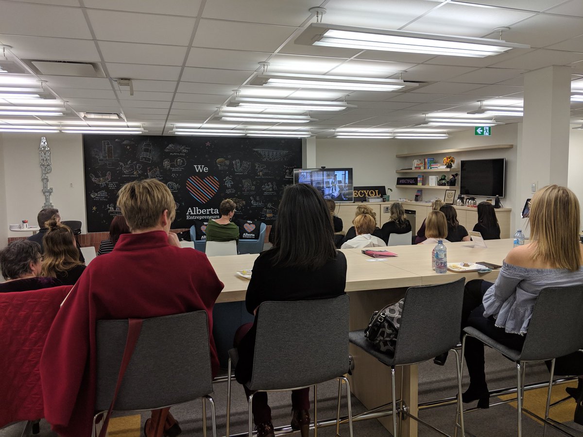 CGrassing1's tweet photo. We're live from #yql kicking off the @atbfinancial Build Her Business competition! #ECYQL https://t.co/4Nye6tnqhS