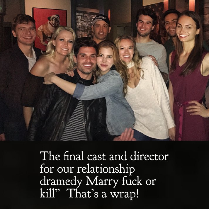 torytaranova's tweet photo. The cast of the dark comedy Marry f*** or Kill. Had s blast sharing the stage with this cast family. Till the next one! #lathtr #latheater #laplay #actorsinla #texasactor https://t.co/rEqdWQrP8d