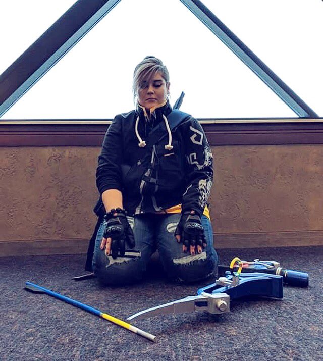 ashleymasog's tweet photo. βStrength does not come from physical capability, it comes from an indomitable will.β
@PlayOverwatch #overwatchcosplay #DaishoCon2018 https://t.co/TNSQ9LHL8Q