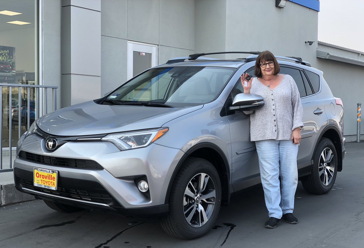 Ask4Thai's tweet photo. #Congratulation Jennifer, Thank you for your local business #2018RAV4 #Toyota #ToyotaCare #ToyotaFinancial #Entune #AWD #OrovilleAutoCenter #OrovilleCa #OrovilleToyota #BiggsCa #ParadiseCa #DurhamCa #Gridley #LiveOakCa @Ask4Thai #BlackFriday https://t.co/CQZQXsQ7e6