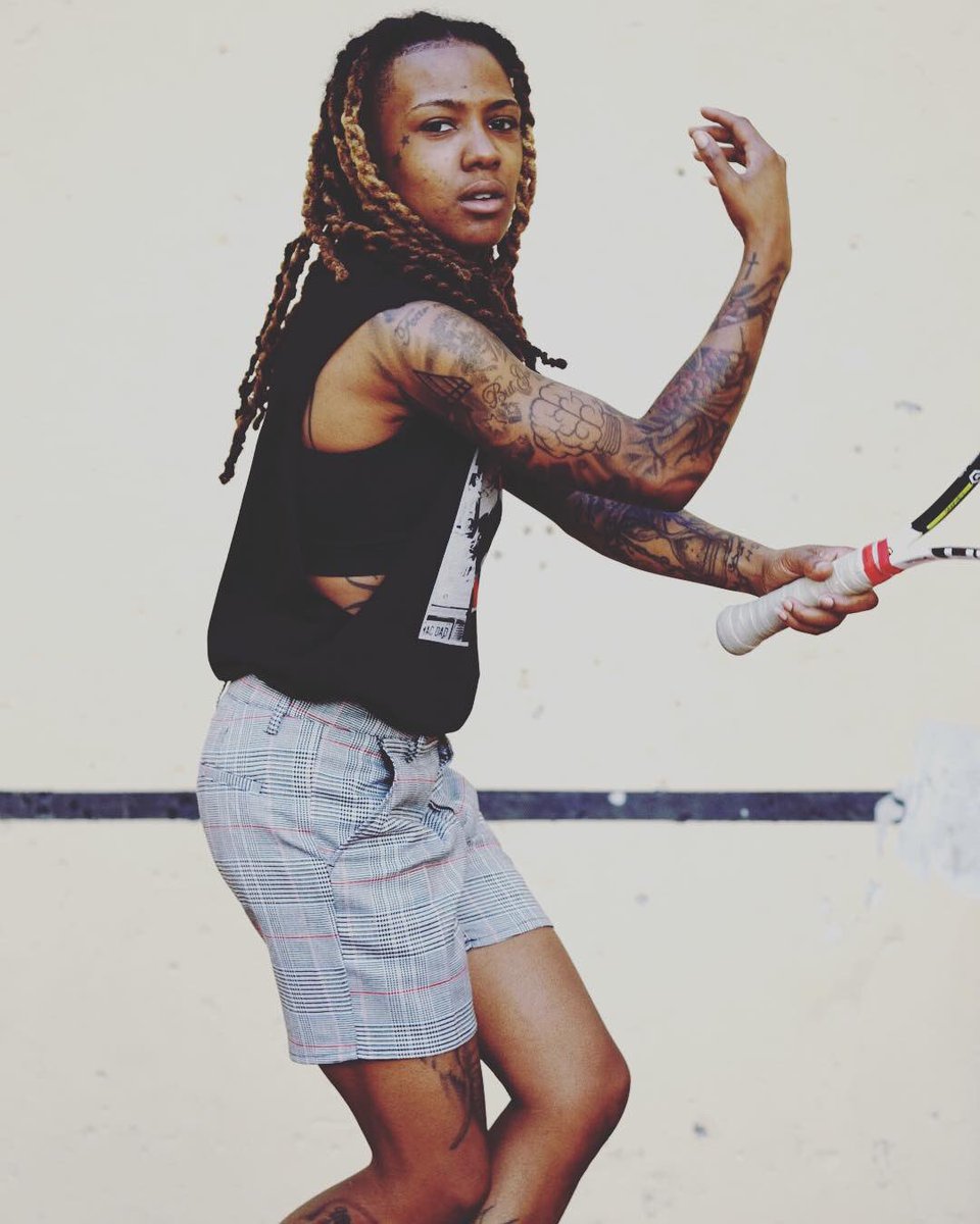 highimls's tweet photo. Serving y’all n****s like the US Open  
 shooter 📸 : @Gr8Ap3 

#photography #photomafia #vscocam 
#tennis  #addidas #highimls https://t.co/ovoQNsjZzw