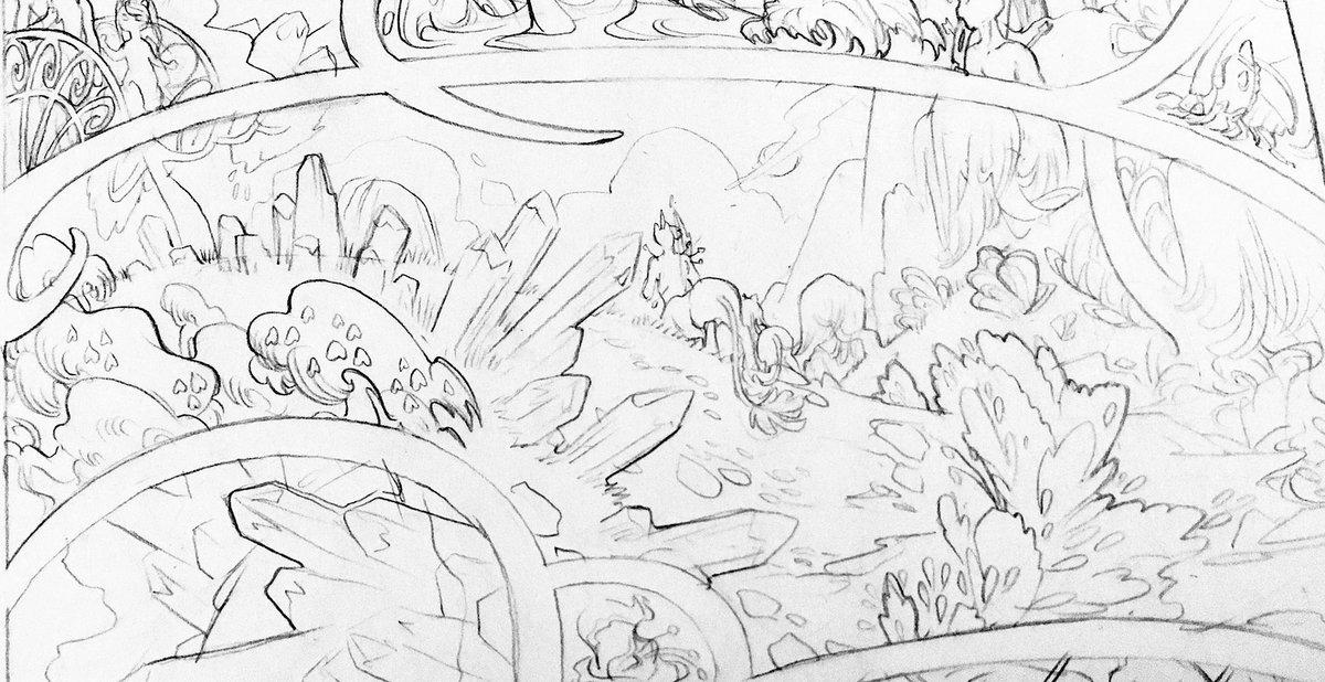 i feel fairly certain i'll be kicking myself for this later, but. damn it, i was excited to draw scenery???