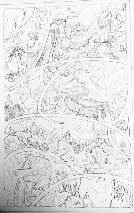 i feel fairly certain i'll be kicking myself for this later, but. damn it, i was excited to draw scenery??? 