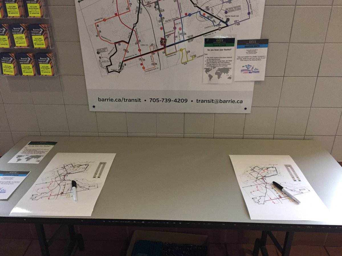 Thanks Barrie Bus Terminal for creating the first stop on our “Student Success Amazing Race Barrie”
@eSSTteam <a href="/BarrieTransit/">Better Barrie Buses</a>