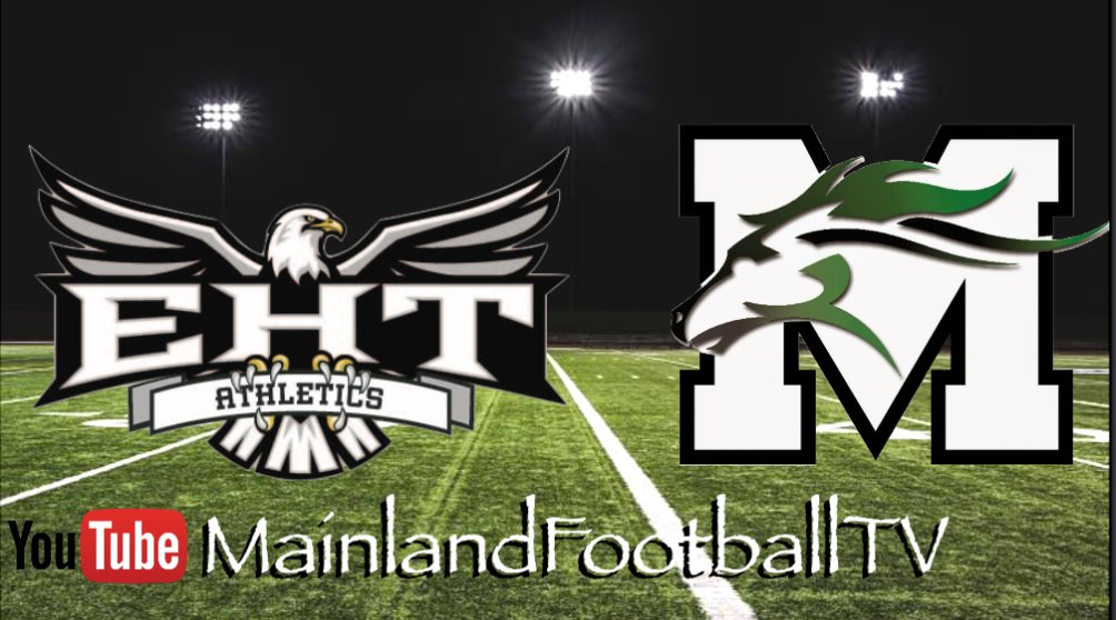 MattOCNJ's tweet photo. 🚨🚨GAME OF THE WEEK🚨🚨

WATCH LIVE: 🏈🏈

WED: @EHTFootball v. @MainlandStats LIVE at 6pm

https://t.co/YV5qem1MWR https://t.co/MYp5DTw9N1