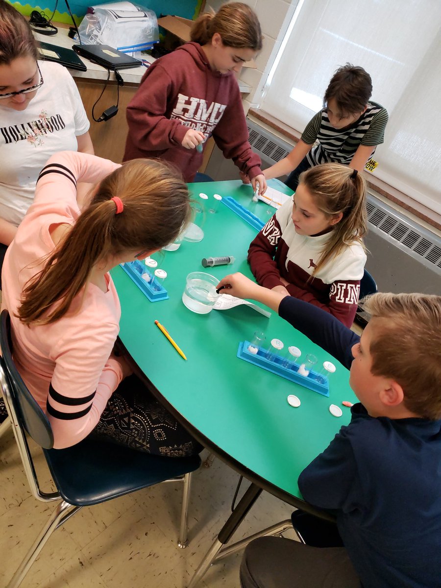 Wynantskill6th's tweet photo. 6th graders set up a lab to discover if materials are living or non-living... @WynantskillUFSD https://t.co/WsislDrYpe