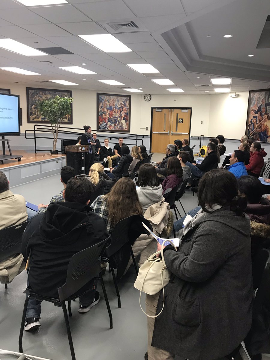 shsibdp's tweet image. What an amazing turnout at our last IBDP Information Session at SHS this year. Parents were so enthusiastic about the stellar research aspect of our program. Amazing things to come. @EducatingMANka @SPSSuper