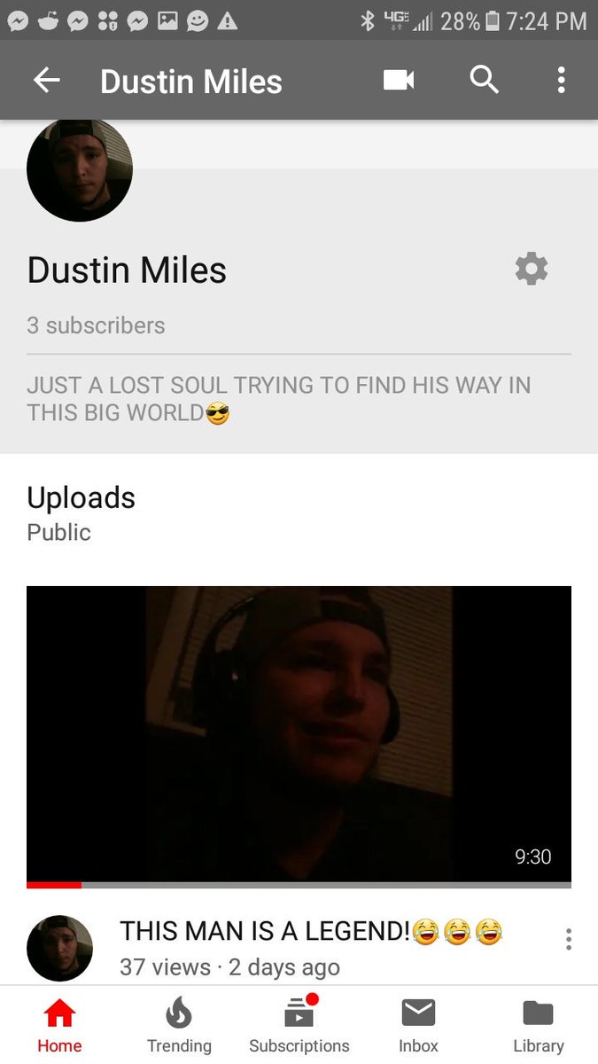 DustinPierce's tweet image. THIS IS MY YOUTUBE CHANNEL! IF YOU LIKE WHAT I POST ON HERE? THEN YOU WILL LOVE WHATS ON MY CHANNEL😀LIKE, COMMENT, SUBSCRIBE!!!