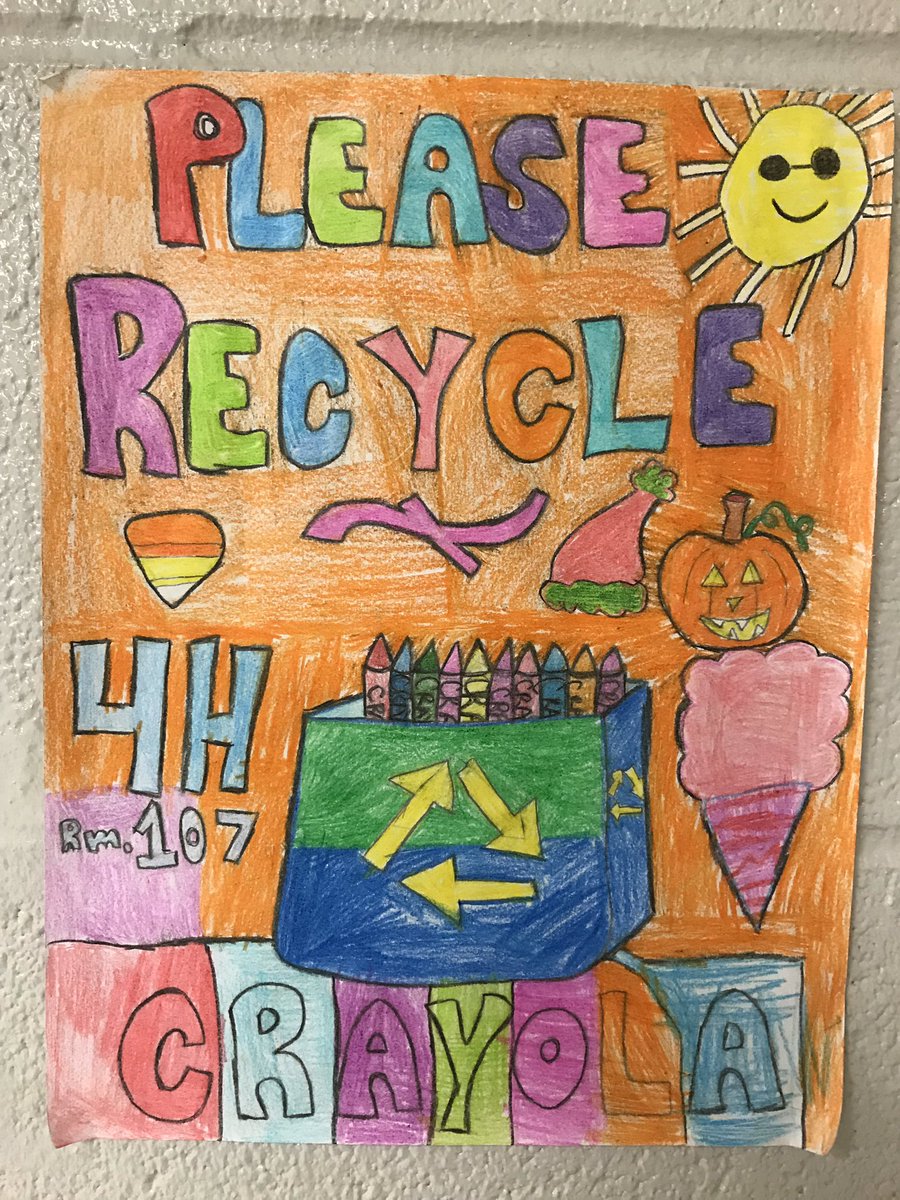 LockesPVA's tweet photo. Did you know?! Locke’s PS is part of the Crayola ColourCycle Marker Recycling Program!! What an AMAZING initiative!! #ColourCycle #LockesPride @KarenHu55391051 @Lockes22 @Crayola https://t.co/fN3NueoA73