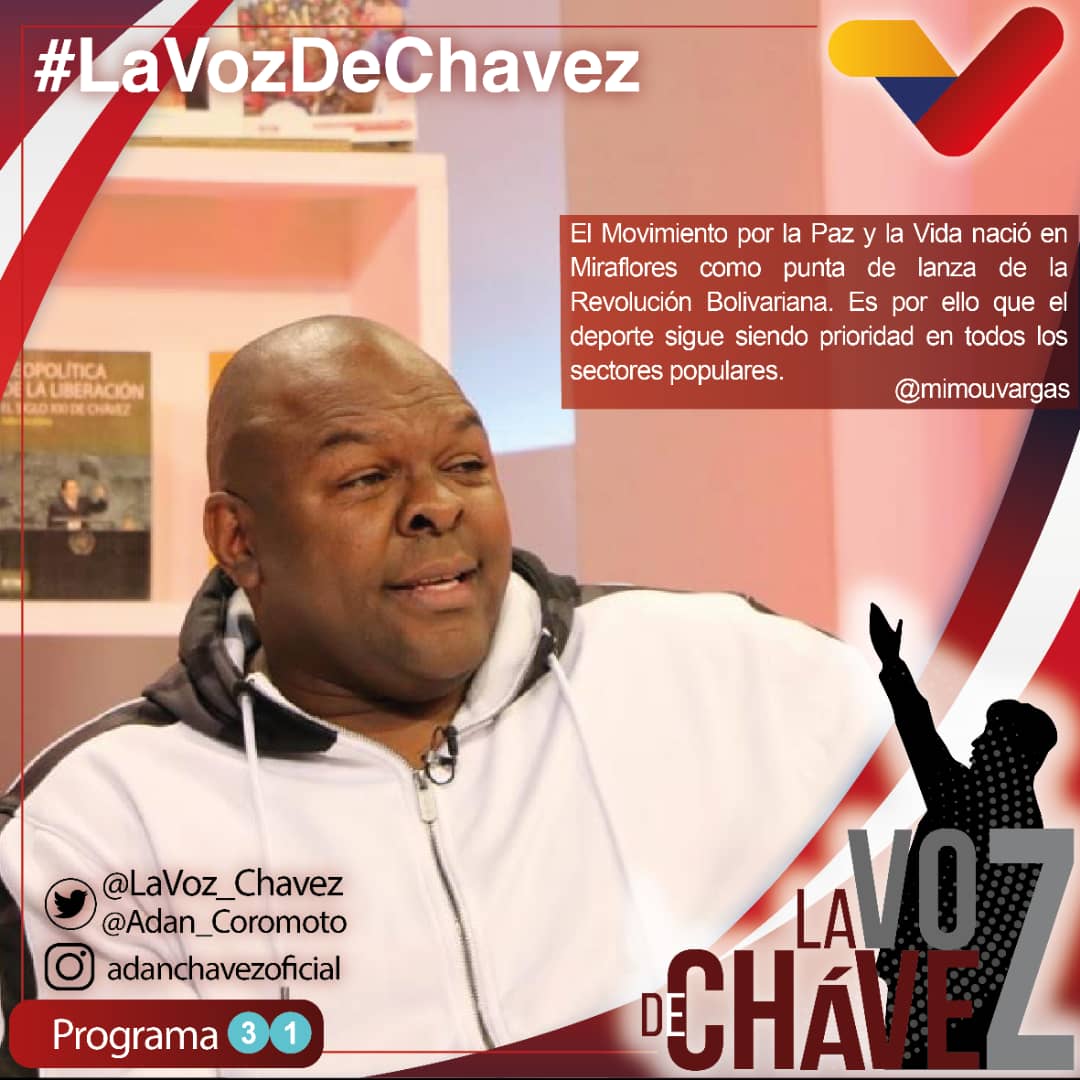 MPV_Zulia1's tweet photo. #EnPalabras | @mimouvargas Incansable #Revolucionario, humilde y trabajador por la proliferación del #Deporte la #Cultura y la formación permanente para crear valores #Socialistas @franklinvilche2 @DPazyVida #paz https://t.co/xPTcisfODR