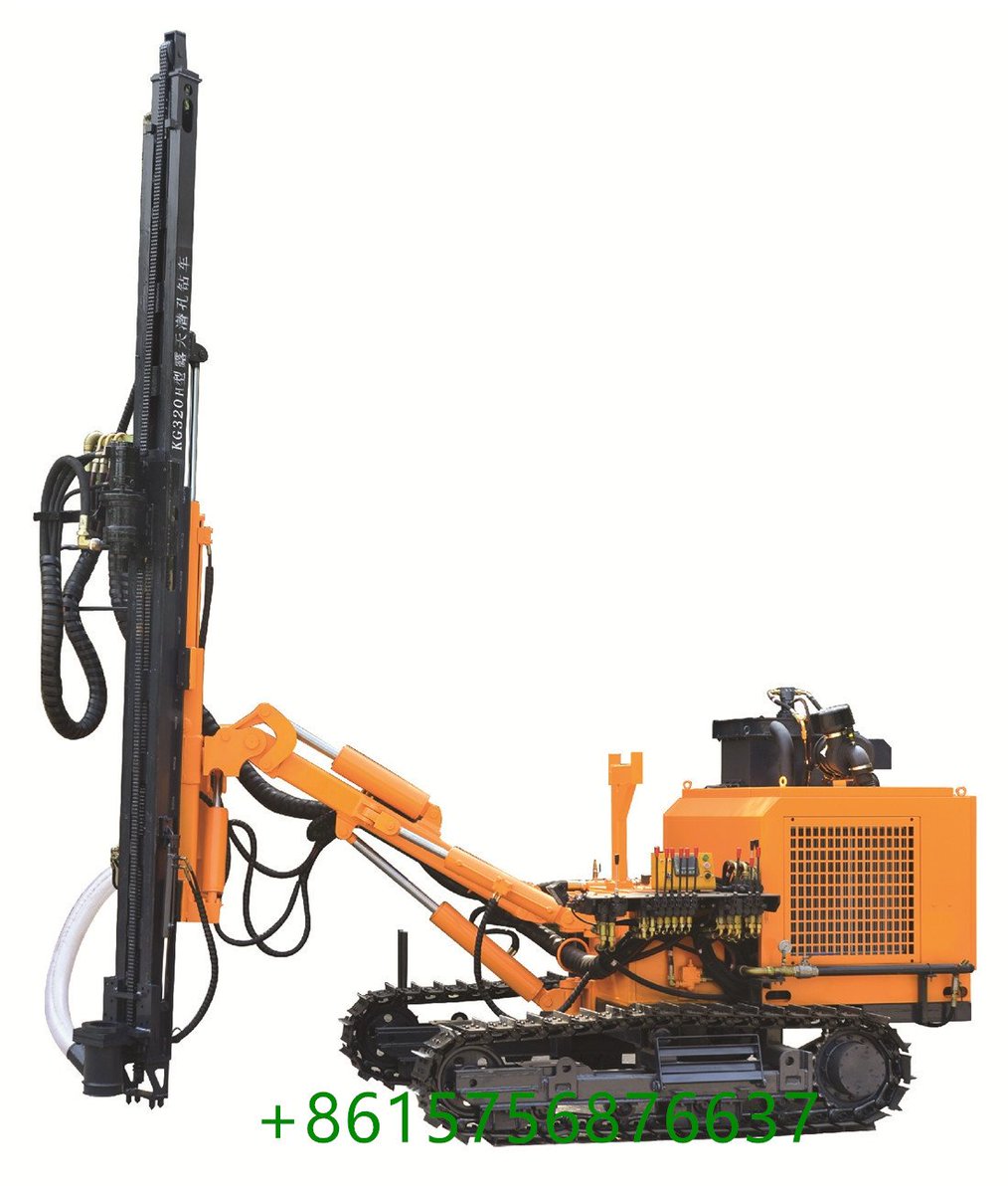 KG320/KG320H Down the hole Drill Rig for Open Use

The drill rig is an improved device in compliance with national regulations on environmental protection. Equipped with the Yuchai double-engine, the drill rig meets the national standards for emissions and environment.