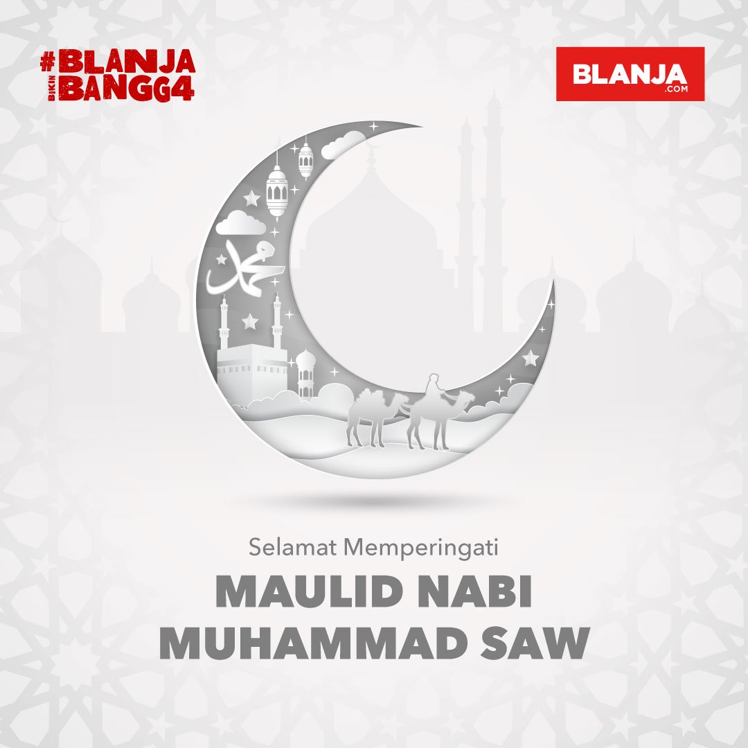 blanjacom's tweet photo. Semoga kebaikan yang Ia lakukan dapat menjadi tauladan bagi kita dalam menjalani kehidupan. Memperingati Maulid Nabi Muhammad SAW #Maulid https://t.co/6Oi2PxEey7