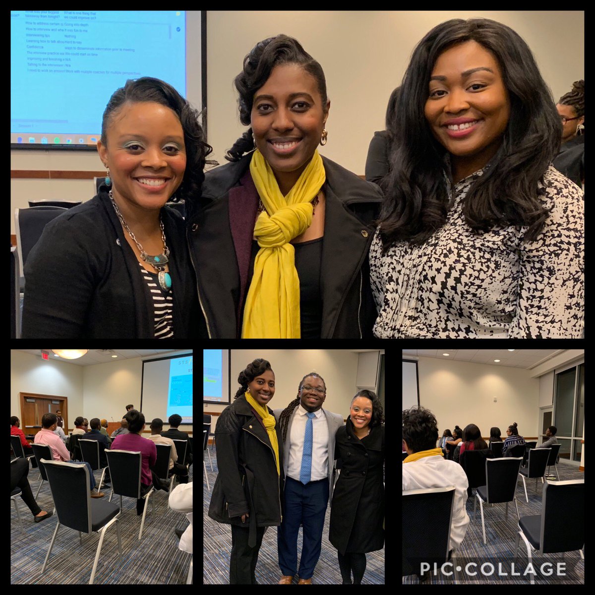 NAHSE_Memphis's tweet photo. @NAHSE_Memphis represented tonight at the Setting The Standard session!  We had a great time sharing our experiences in healthcare, talking about our Power of We Scholarship, and participating in mock interviews. https://t.co/VORxxaKg2E