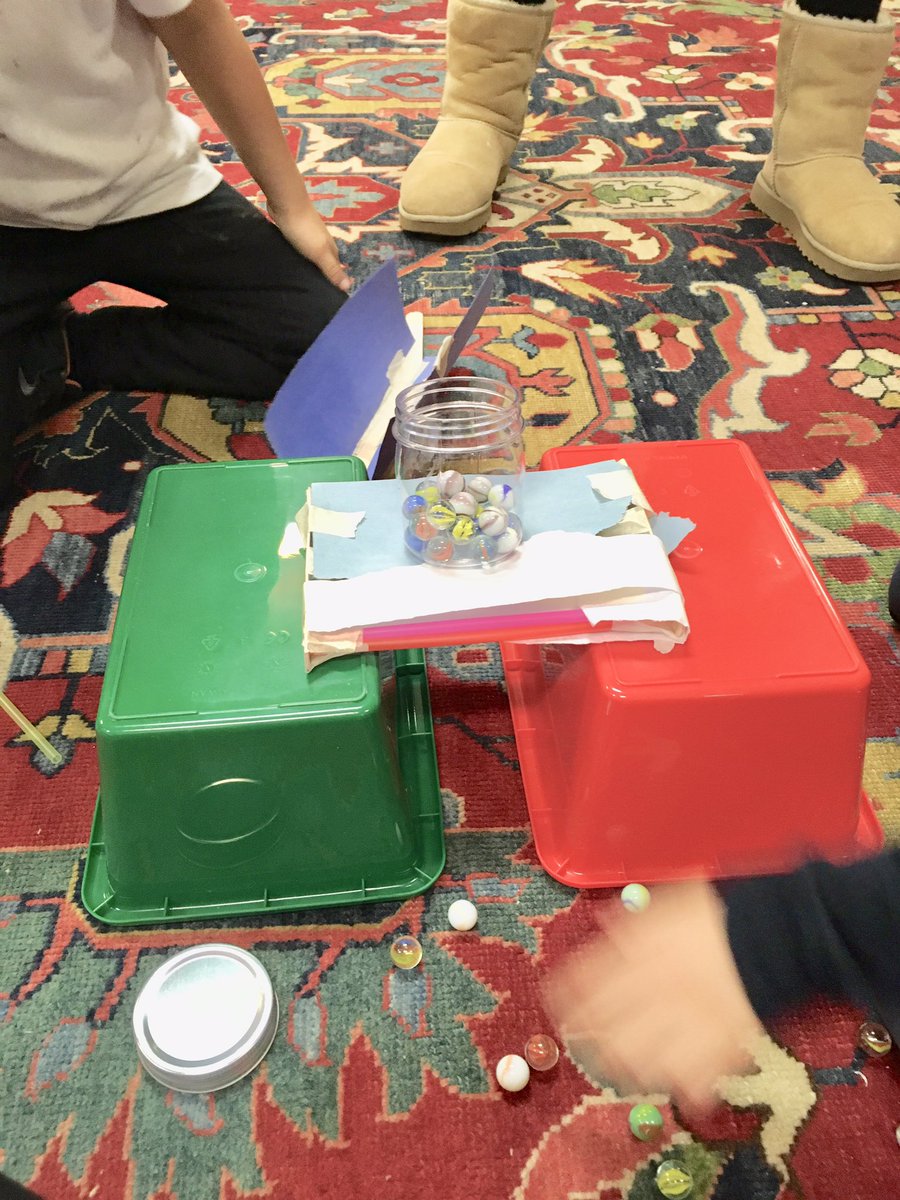 experentiadocet's tweet image. ´Let Off Some STEAM Afterschool’ was amazing! My STEM Teachers engaged with our Engineers to build bridges and test their load with marbles. #Engineering4All #stemkidsnyc