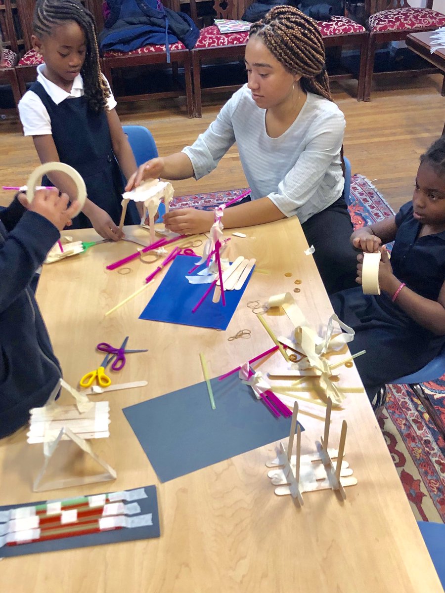stemkidsnyc's tweet image. ´Let Off Some STEAM Afterschool’ was amazing! Our STEM Teachers engaged with our Engineers to build bridges and test their load with marbles. #Engineering4All #stemkidsnyc