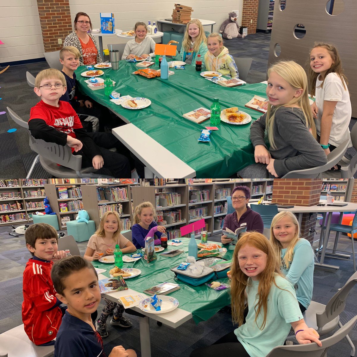 Mrs_K_Presley's tweet photo. 4th grade book talk today @GeggieElem #geggiereads #geggielearns @GeggieElemAP https://t.co/bgU4G6Q9eX