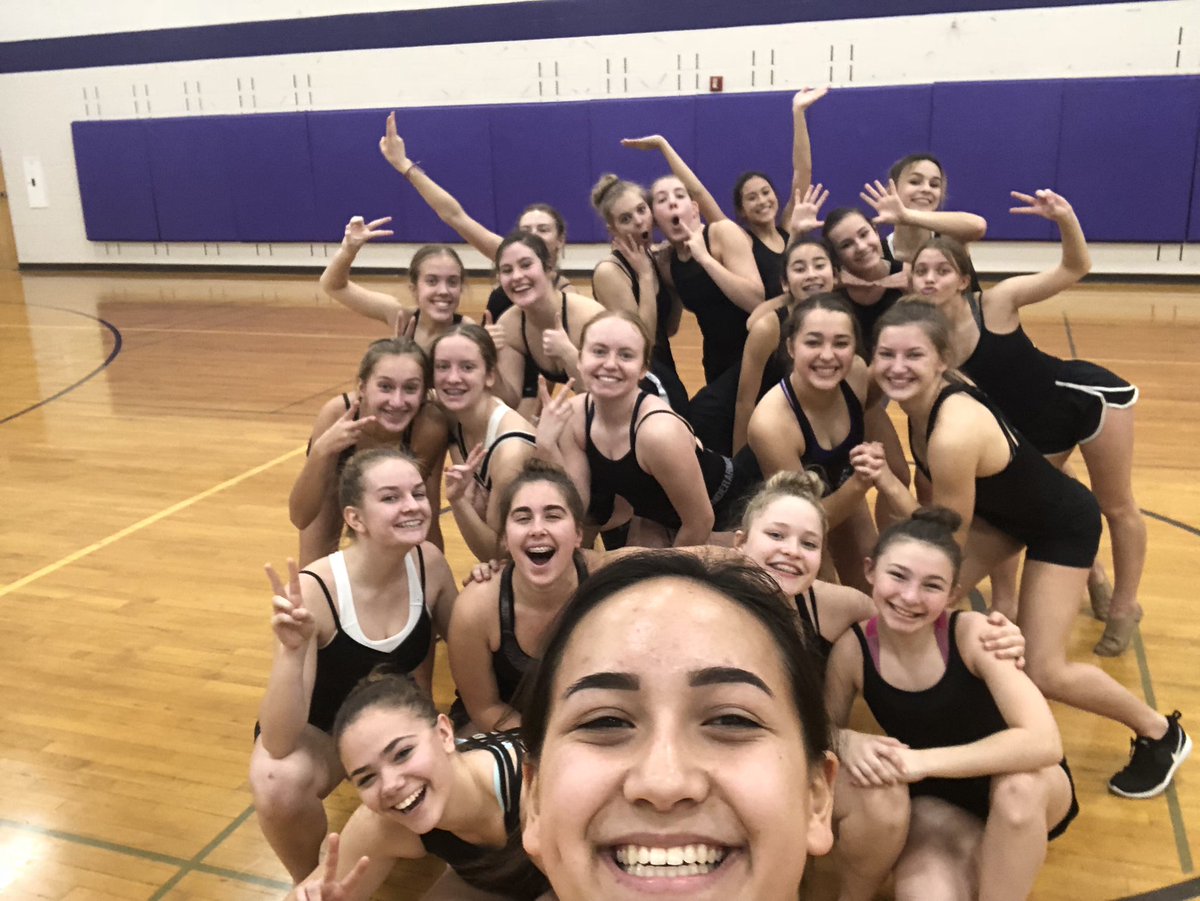 ChaskaDanceTeam's tweet photo. Come to CHS Tuesday, November 20 at 7:00 to cheer on the dance team! 💜💛 We are hosting the first conference kick competition of the season! #soarhawks #fromdownundertoboldnorth https://t.co/0DzFtURKed