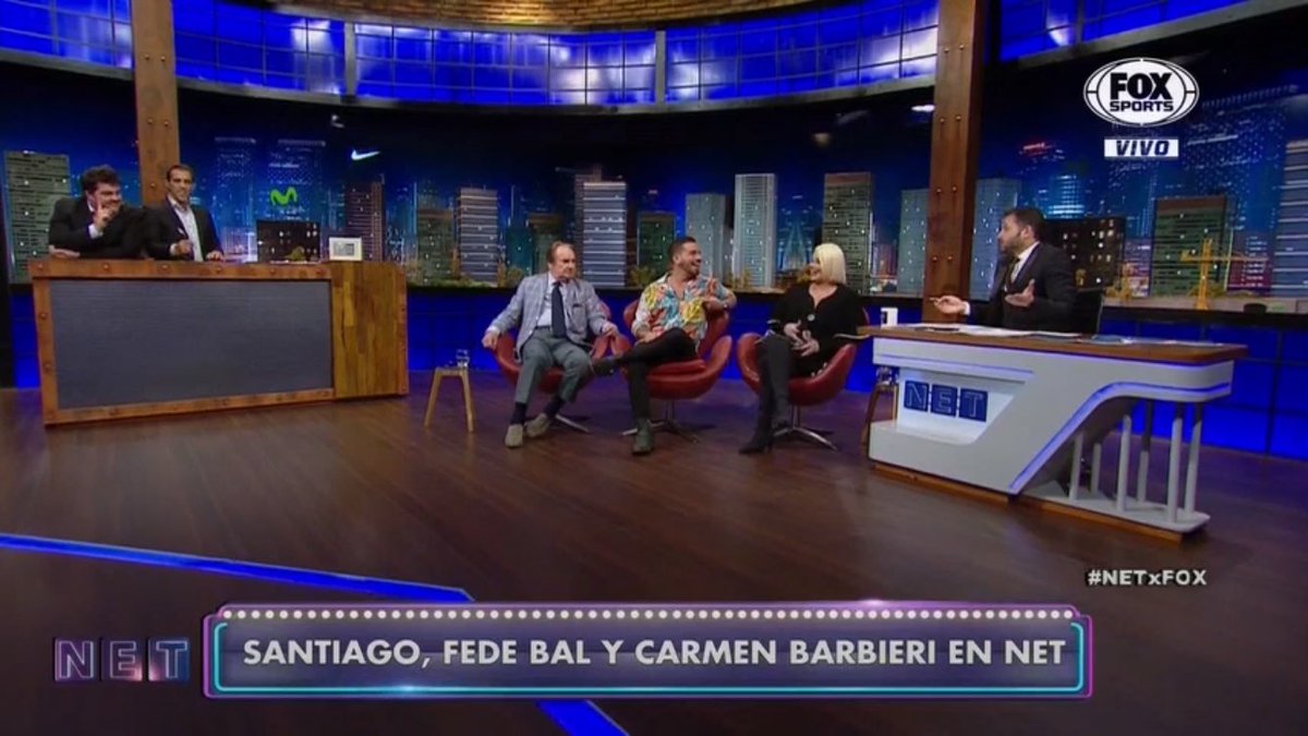 CeciiGalvan's tweet image. Carmen, Fede y Santiago en #NETxFOX