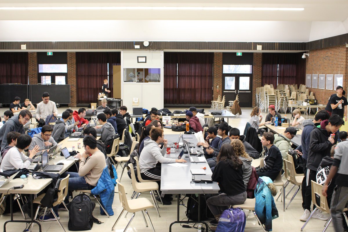 HacksSparta's tweet photo. Thanks everyone for making #SpartaHacks3 a success! @oxfordlearning, @MilkbagGames, @CtrlVCanada, @bandofcoders, @MLHacks and most importantly the participants, thank you all for supporting us. We hope to see you next year! https://t.co/AbFPxFfIKv