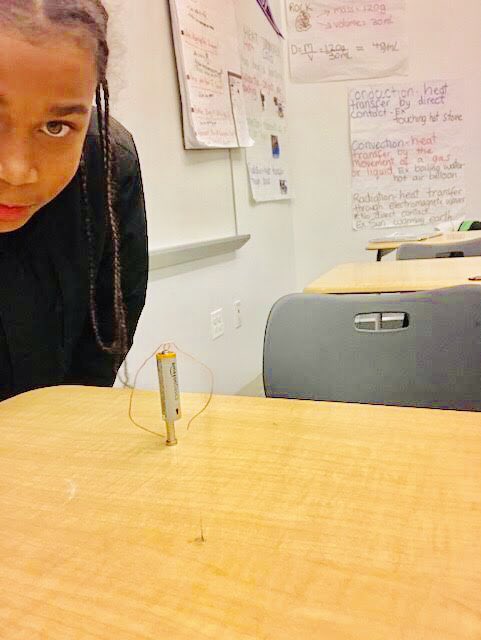 stemkidsnyc's tweet image. Our Engineers made homopolar motors in Robotics class. It was a challenge to get them to work, but work they did. #Engineering4All