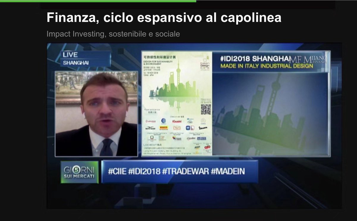 DAndreaCarloD's tweet photo. We discussed with @marina_valerio about #IDI2018 in Shanghai and the continued relevance & importance of #ItalianDesign in #China. @classcnbc @ItalyinShanghai @ITAShanghai @Dandrea_partner https://t.co/2yy6eBjZtY