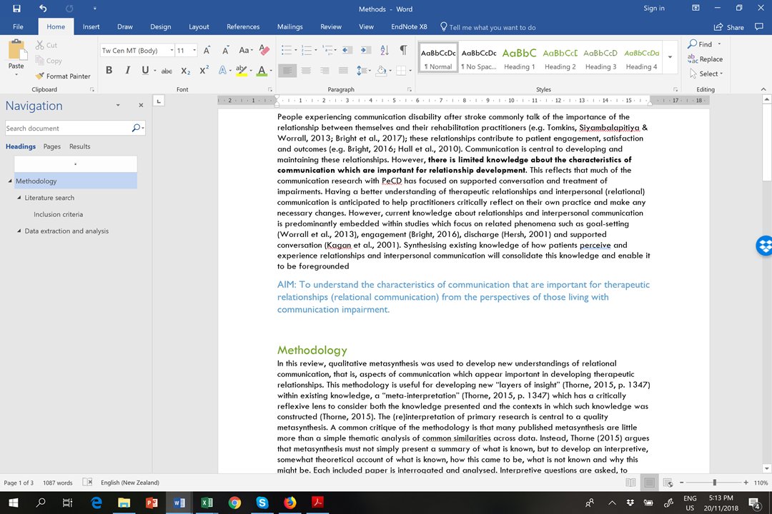 flissbright's tweet photo. DIY writing retreat at home this week. After a rocky start this morning, I've finally got an awful-needs-to-be-rewritten-once-I-know-what-the-paper-is-about introduction and a not-too-awful methodology section on the page. #writingisanalysis #getyourmanuscriptout https://t.co/PldrPhjah9