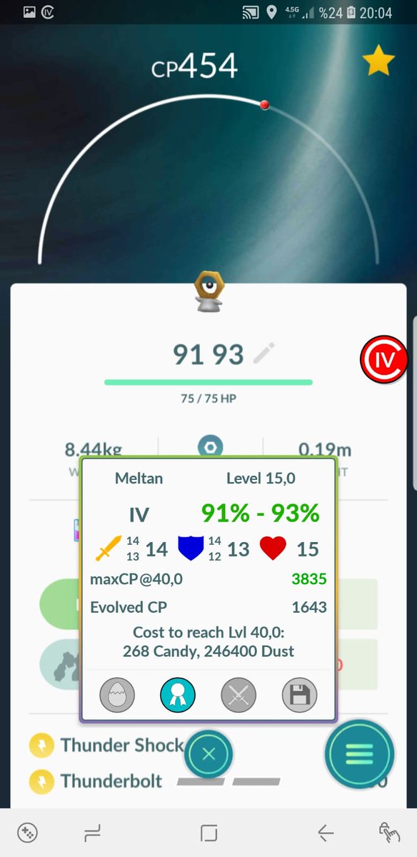 PoGoTurkish's tweet photo. Meltan görevini tamamlayan eğitmenleri kutluyorum. 😍 #Pokemon #PokemonGO #Meltan https://t.co/L5CnaBUFPF