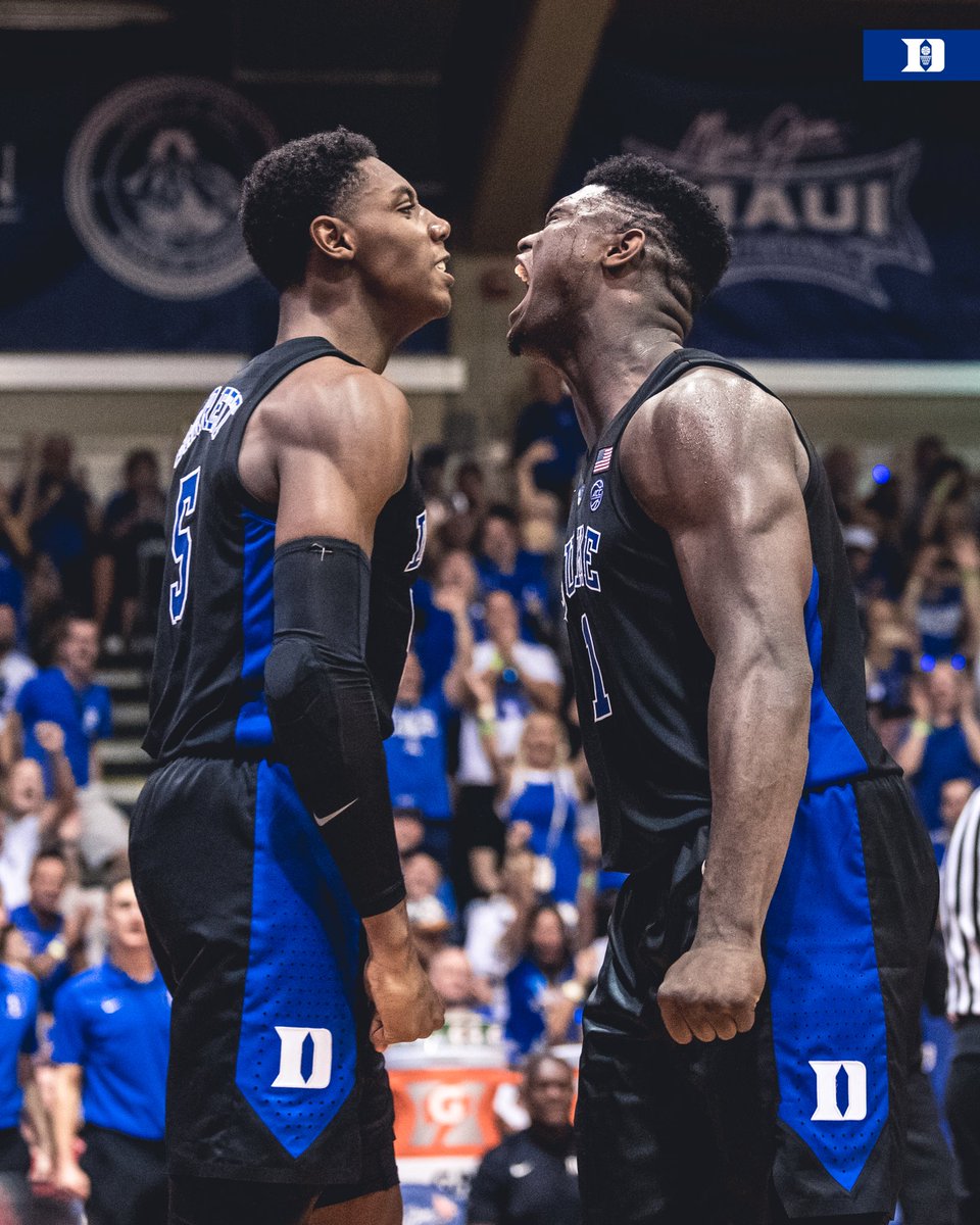 DukeMBB's tweet photo. Most Points by 🔵😈 Frosh - 1st 4 Games

1. RJ: 96 points 
2. Jabari: 91 points
3. Zion: 89 points 

@RjBarrett6 and @ZionW32 rank 1/2 in the ACC in scoring. https://t.co/NiC80rqPVL