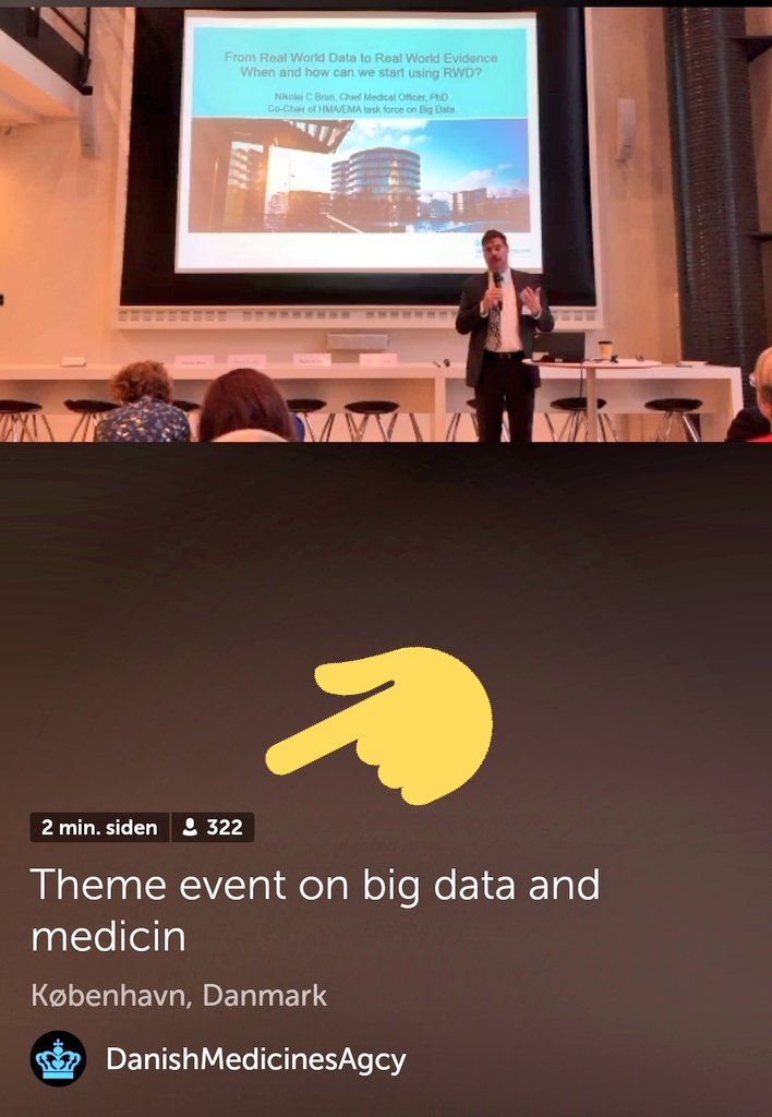 thomasdlundorf's tweet photo. Vores arrangement om big data og medicin trak 120 fysiske publikummer, mens over 300 fulgte med virtuelt over hele verden. Hurra for #livestream!
#offkom #kommunikation #åbenhed https://t.co/VMohYuJBUo