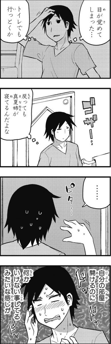 ヘタレ姉。「熱帯夜と寝室と姉」③ 
