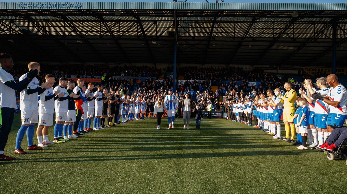KilmarnockFC's tweet photo. Miss the goals from the @BoydyOfficial match?

Catch all 9 right here including a hat-trick for our club captain.

🎥 https://t.co/mum5eyT5sJ #KrisBoydTestimonial https://t.co/w71tnkrnay