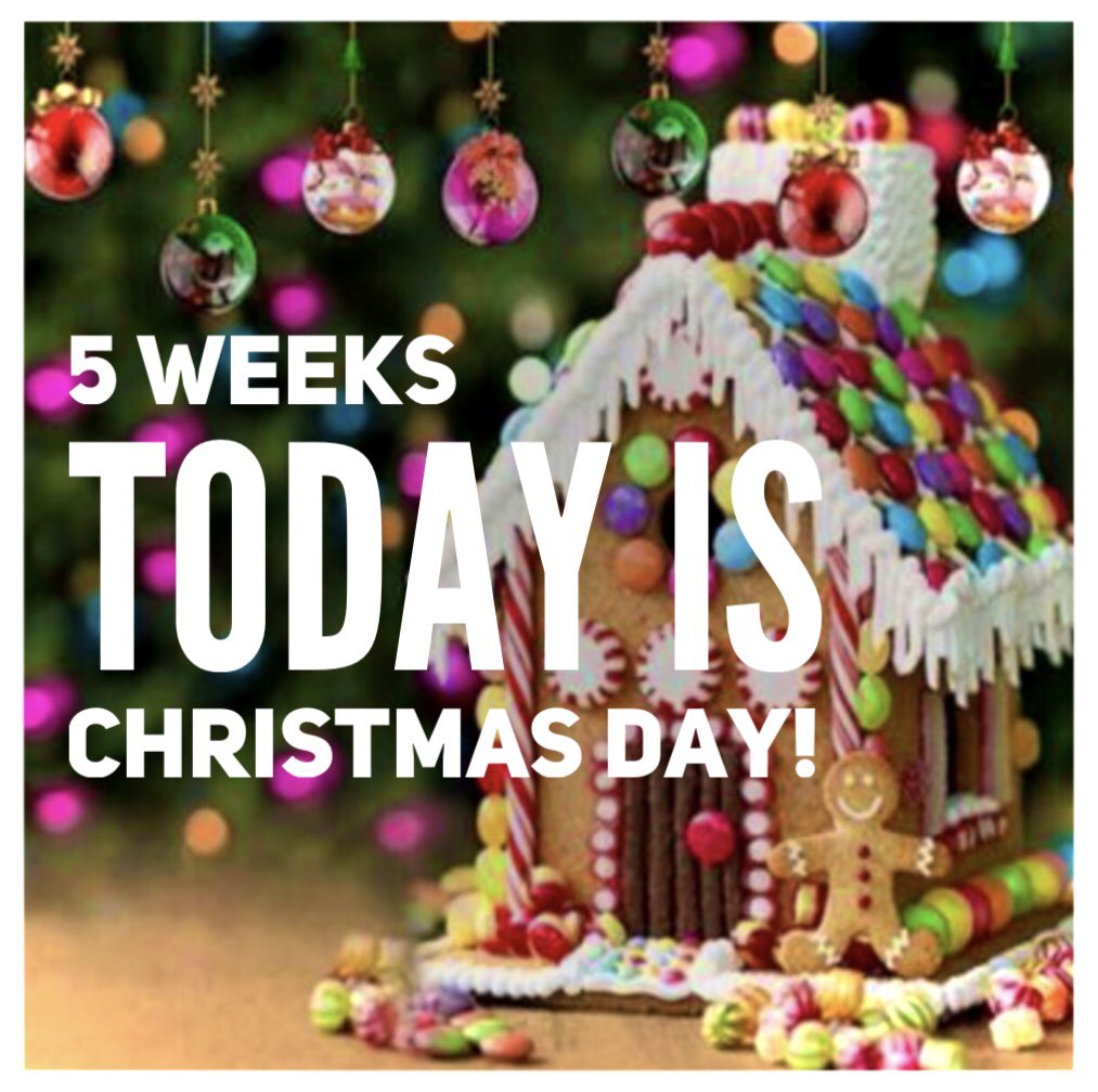 lillyandjack01's tweet photo. 5 weeks today will be Christmas Day!! These weeks are flying by so quickly now!! #christmasiscoming #christmascountdown #5weekstilchristmas #lillyandjack 🎅🏻🎄☃️ xx https://t.co/GvfFm0vdMB