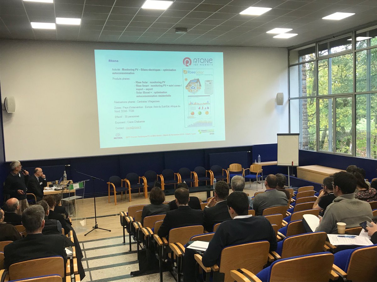 RbeeSolar's tweet photo. Journée du 20ème forum technique #photovoltaïque ! #RbeeSolar toujours parmi les partenaires locaux pour le suivi de vos installations et de votre conso ! Et venez découvrir la nouveauté @solariboost pour maximiser votre #autoconsommation #PV ! #monitoring https://t.co/Wb3aFckrqG